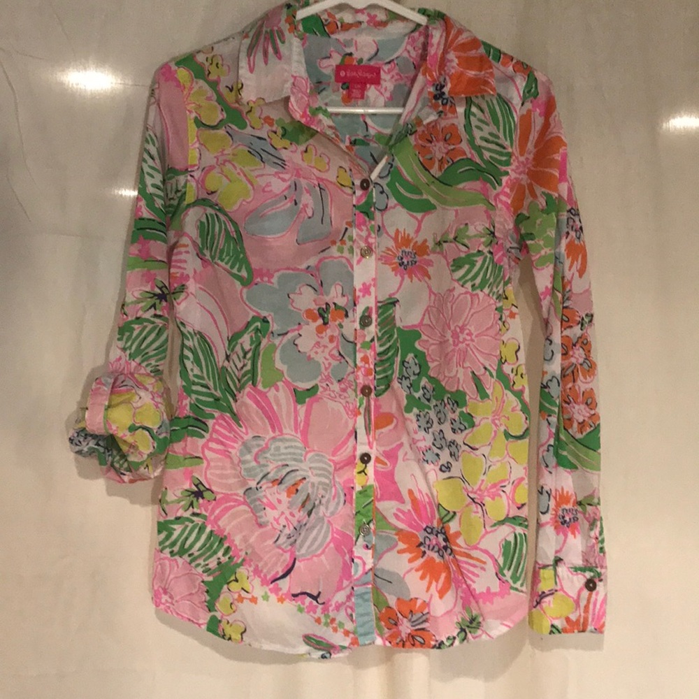 Lilly Pulitzer for Target Button Down